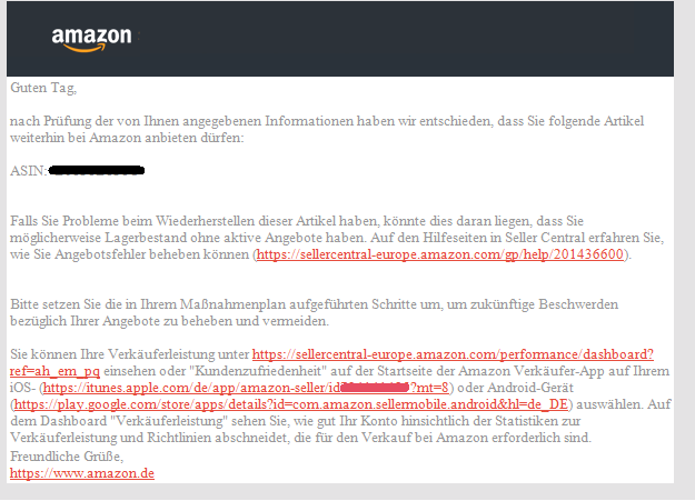 Amazon Konto Gesperrt Wie Lange Dauert Die Freischaltung Maßnahmenplan für amazon schreiben lassen: Tipps für das Schreiben